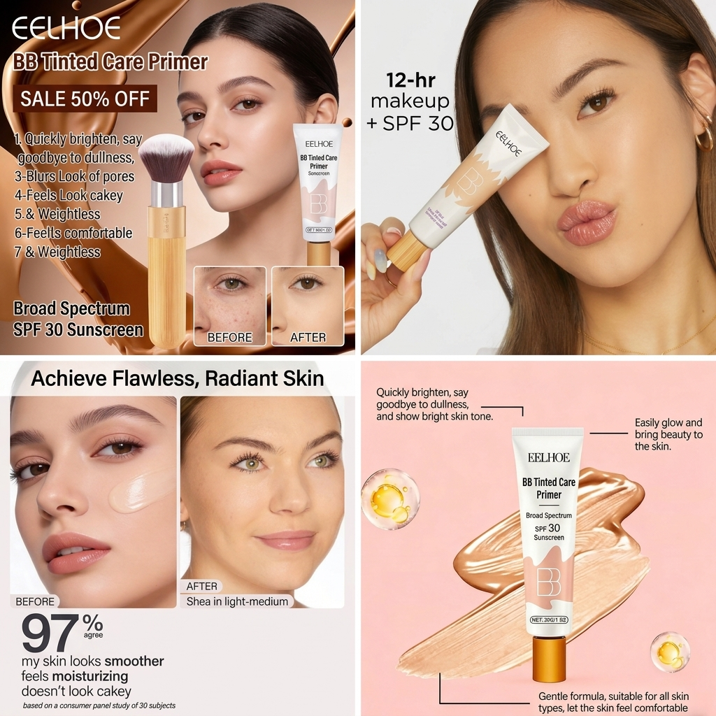 💜✨LAST DAY SALE BUY 1 GET 1 GIFT!!💜✨BB blur tinted moisturizer SPF 30 - instantly brightens, hydrates & smooths your skin✨