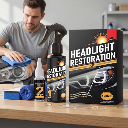 OGAS™ Gen II – 2026 Tech Revolution: Crystal-Clear Headlights Instantly, Say Goodbye to Yellowing & Scratches!