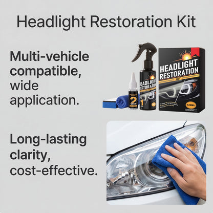 OGAS™ Gen II – 2026 Tech Revolution: Crystal-Clear Headlights Instantly, Say Goodbye to Yellowing & Scratches!